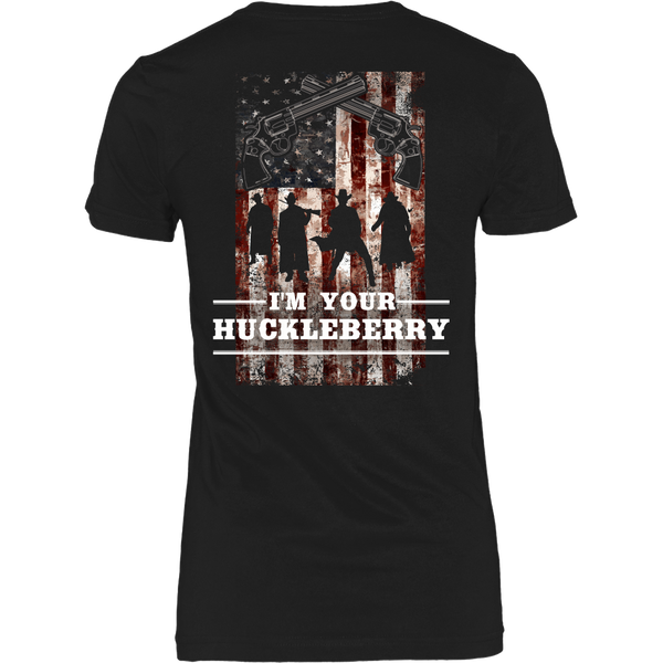 Tombstone - American - I'm Your Huckleberry -- Back Design