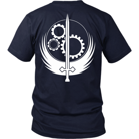 Fallout Inspired - Brotherhood of Steel - Back Design