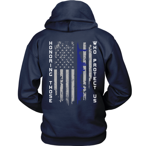 Police - Honoring Those Who Protect Us - Back Design