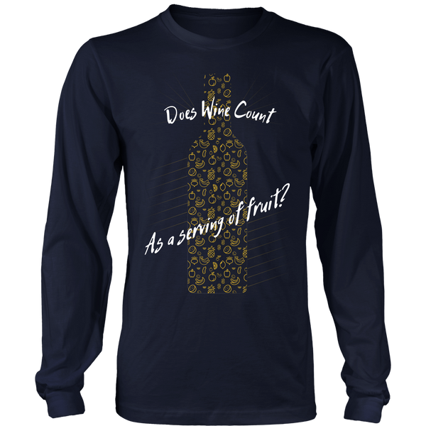 Does Wine Count As A Serving Of Fruit? - Front Design