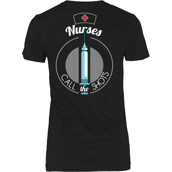 Nurse - Nurses Call The Shots - Back Design