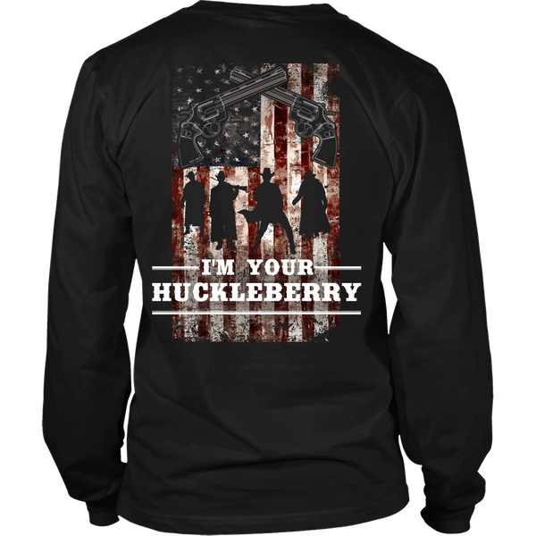 Tombstone - American - I'm Your Huckleberry -- Back Design