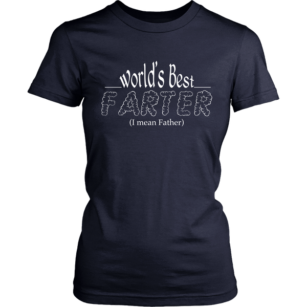 World's Best Farter, I Mean Father  - Front Design
