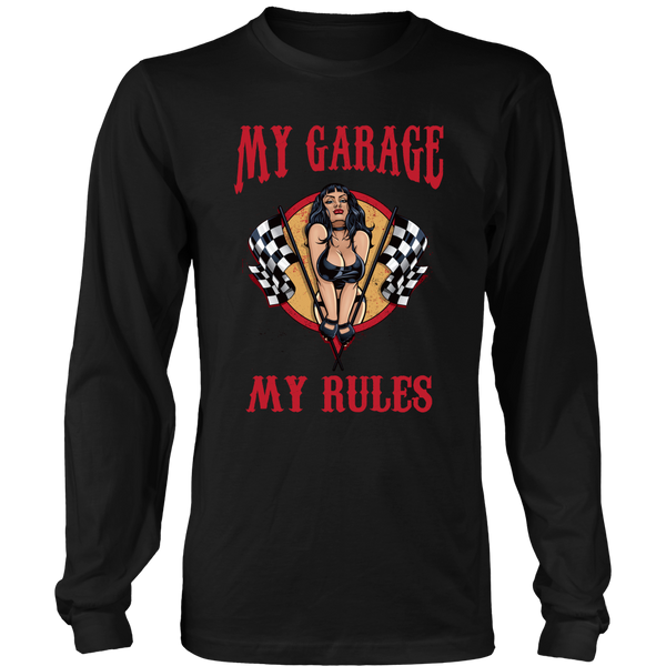 Mechanic Shirt (CF)- My Garage My Rules - Front Design