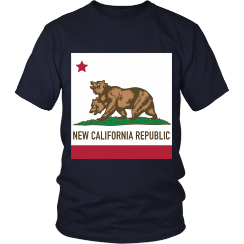 Fallout Inspired - New California Flag - Front design