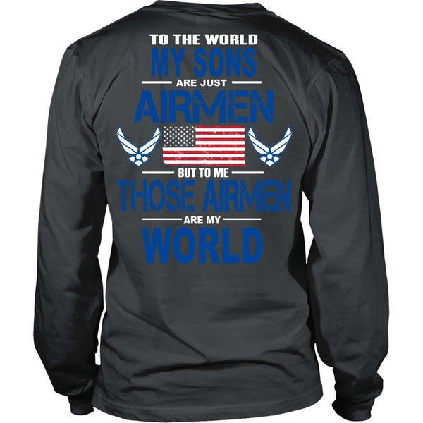 T-shirt - Airforce - Sons Are My World