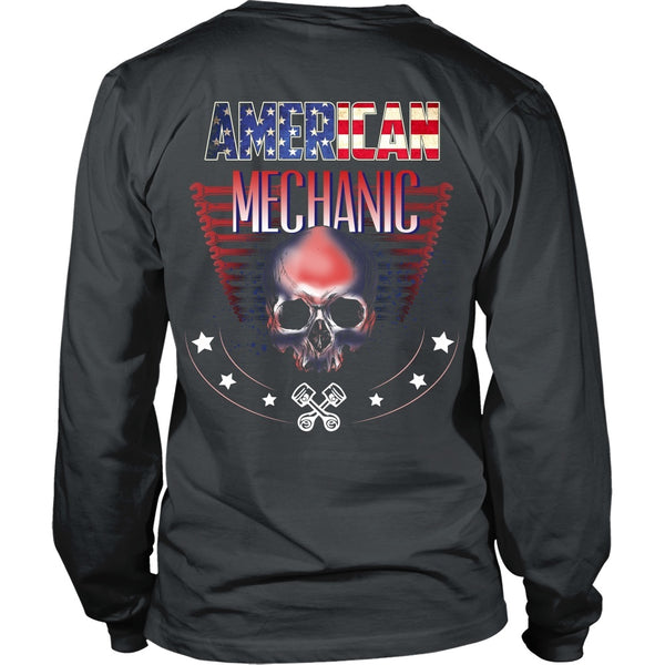 T-shirt - American Mechanic - Back Design