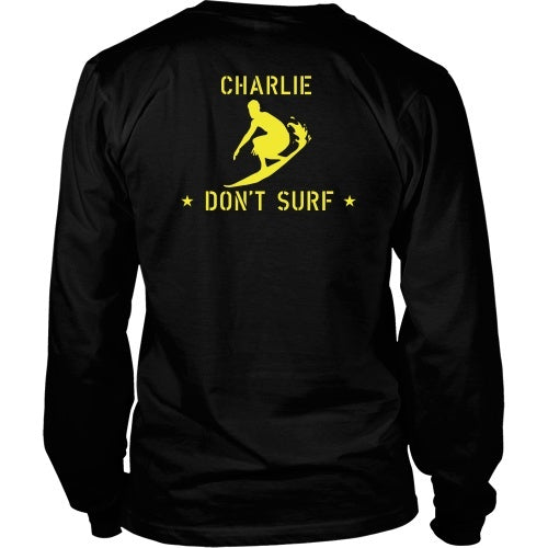 T-shirt - Apocalypse Now - Charlie Don't Surf