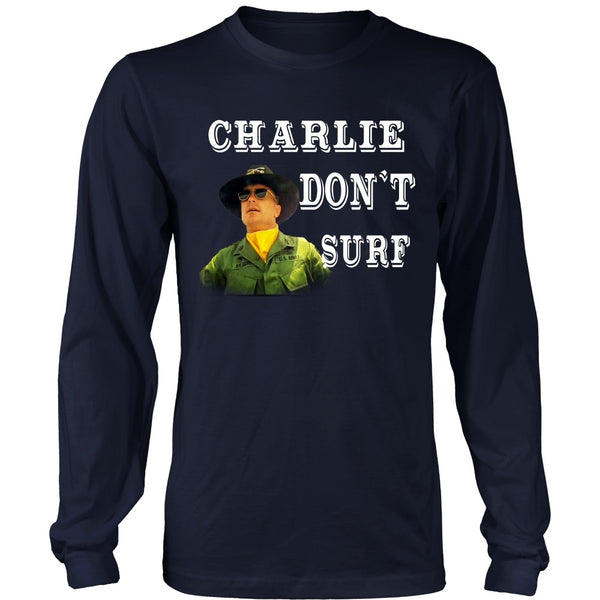 T-shirt - Apocalypse Now - Charlie Don't Surf - Front Design