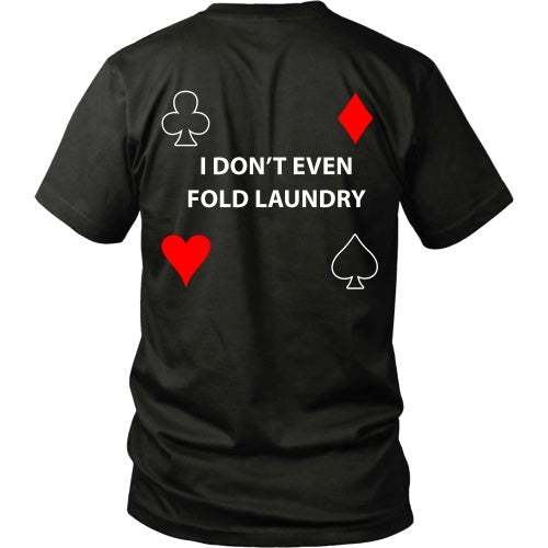 T-shirt - Awesome Poker Tee - Back