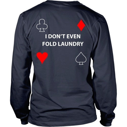 T-shirt - Awesome Poker Tee - Back
