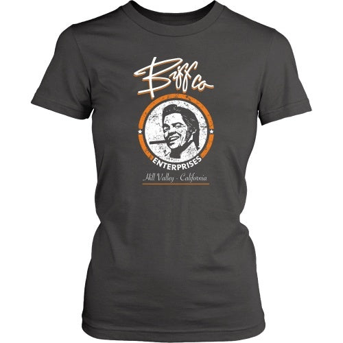 T-shirt - Back To The Future - Biff Co Enterprises Tee - Front Design