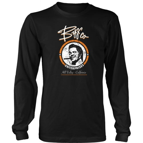 T-shirt - Back To The Future - Biff Co Enterprises Tee - Front Design
