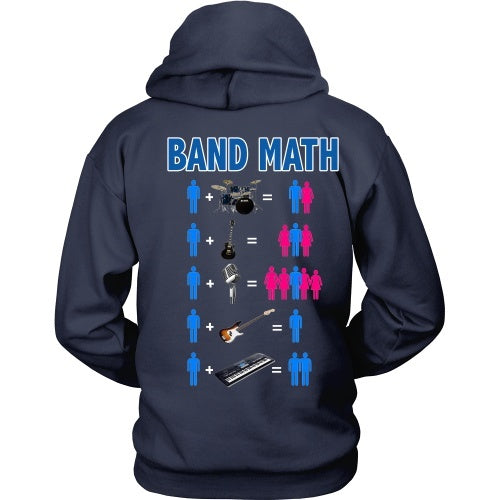 T-shirt - Band Math Tee - Back Design