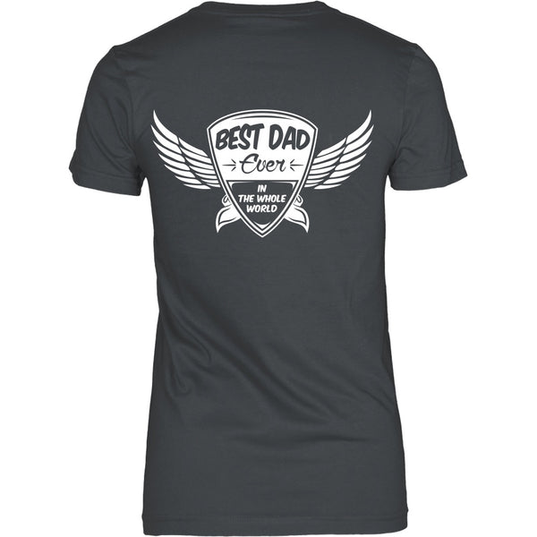 T-shirt - Best Dad Ever - Back Design