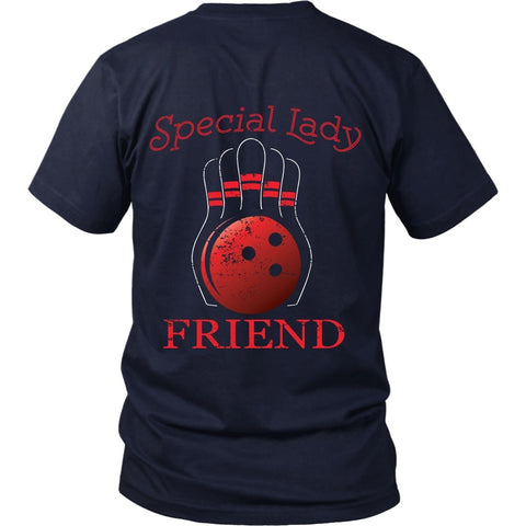 T-shirt - Big Lebowski - Special Lady Friend Ball- Back Design