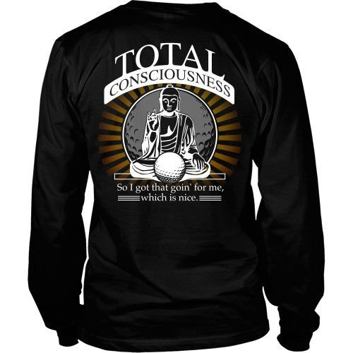 T-shirt - Caddyshack - Total Consciousness - Back Design