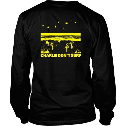 T-shirt - Charlie Don't Surf Tee - Back Design