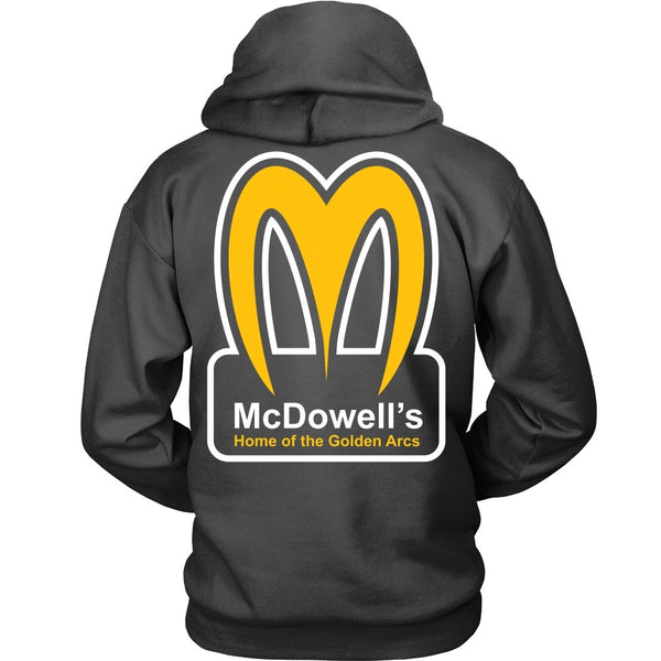 T-shirt - Coming To America - McDowells - Back Design