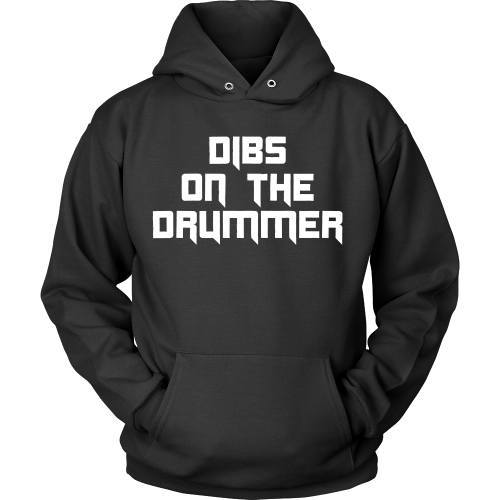 T-shirt - Dibs On The Drummer Tee - Front