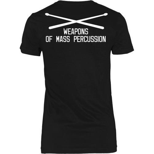 T-shirt - Drummer: Weapons Of Mass Percussion - Back
