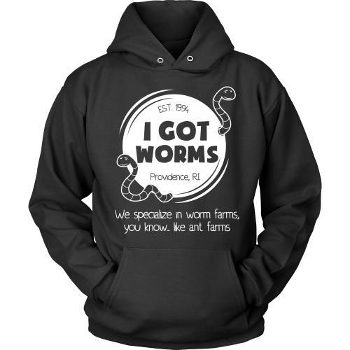 T-shirt - Dumb And Dumber - I Got Worms Tee Shirt - Front