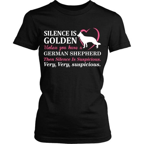 T-shirt - German Shepherd Silence