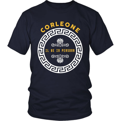 T-shirt - Godfather - Corleone "Il Be InPersona" - Front Design
