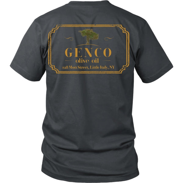 T-shirt - Godfather - Genco Gold - Back Design
