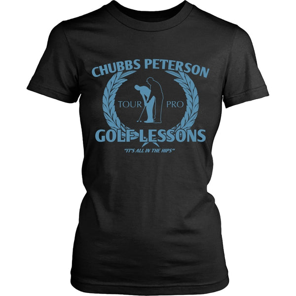 T-shirt - Happy Gilmore - Chubbs Peterson Golf School Tee - Front Design