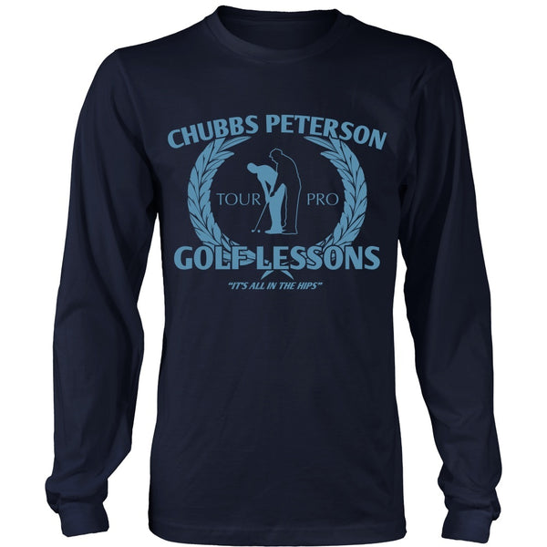 T-shirt - Happy Gilmore - Chubbs Peterson Golf School Tee - Front Design