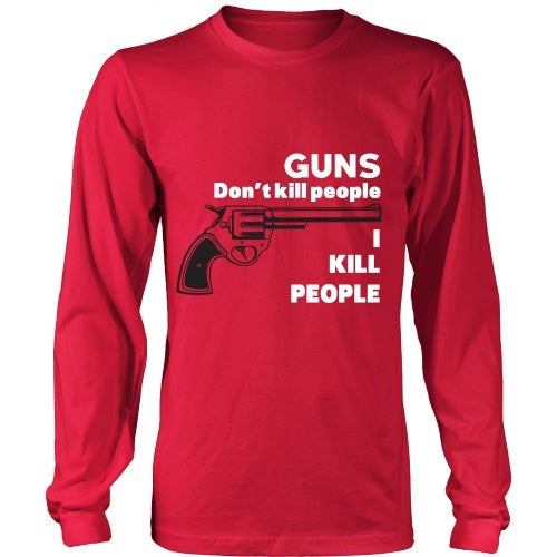 T-shirt - Happy Gilmore: Guns Don't Kill People, I Kill People - Front