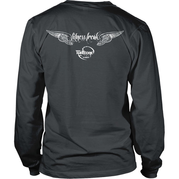 T-shirt - HCBBFF - Fitness Freak Wings (B) - Back Design