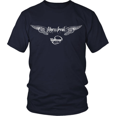 T-shirt - HCBBFF - Fitness Freak Wings (B) - Front Design