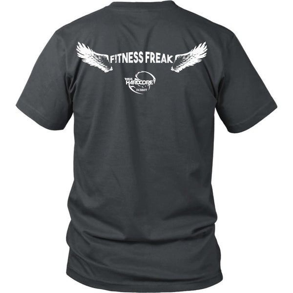 T-shirt - HCBBFF - Fitness Freak Wings (C) - Back Design