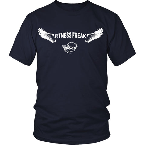 T-shirt - HCBBFF - Fitness Freak Wings (C) - Front Design