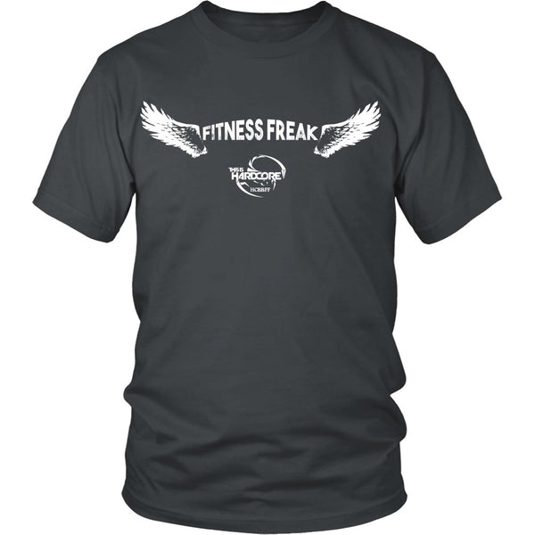 T-shirt - HCBBFF - Fitness Freak Wings (C) - Front Design