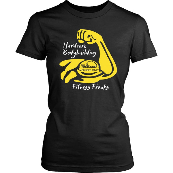 T-shirt - HCBBFF -  Yellow Bicep - Front Design
