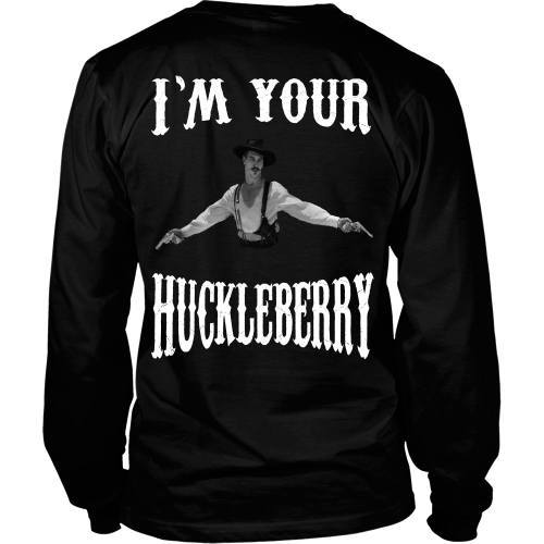 T-shirt - Hell's Coming Front / Huckleberry Back
