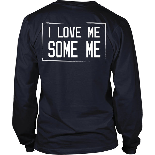 T-shirt - I Love Me Some Me (A) - Back Design