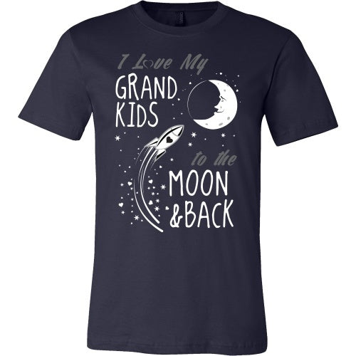 T-shirt - I Love My Grandkids To The Moon And Back - Front