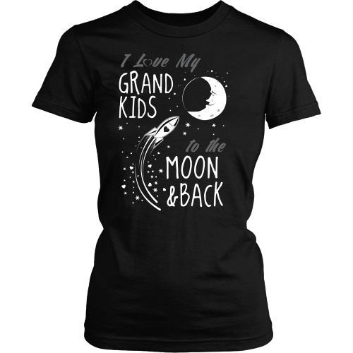 T-shirt - I Love My Grandkids To The Moon And Back - Front