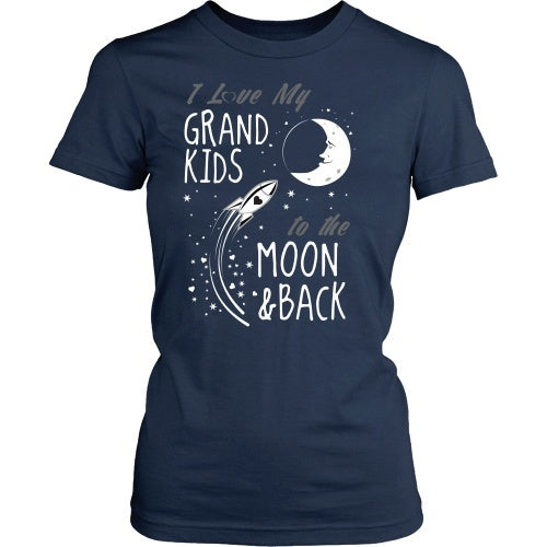 T-shirt - I Love My Grandkids To The Moon And Back - Front