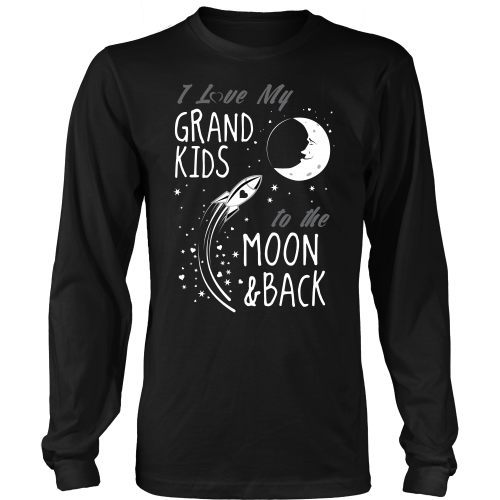 T-shirt - I Love My Grandkids To The Moon And Back - Front