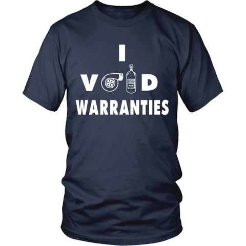 T-shirt - I Void Warranties Tee