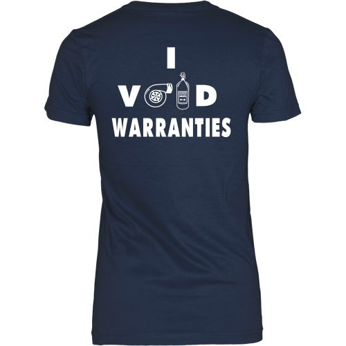 T-shirt - I Void Warranties Tee - Back