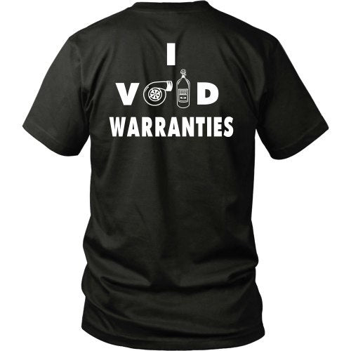 T-shirt - I Void Warranties Tee - Back