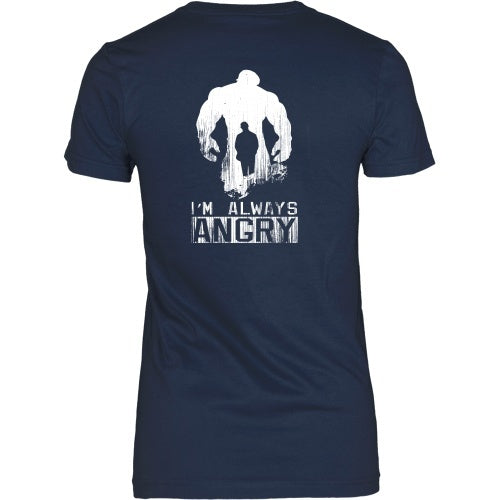 T-shirt - INCREDIBLE HULK - You Won't Like Me When I'm Angry - Back Design