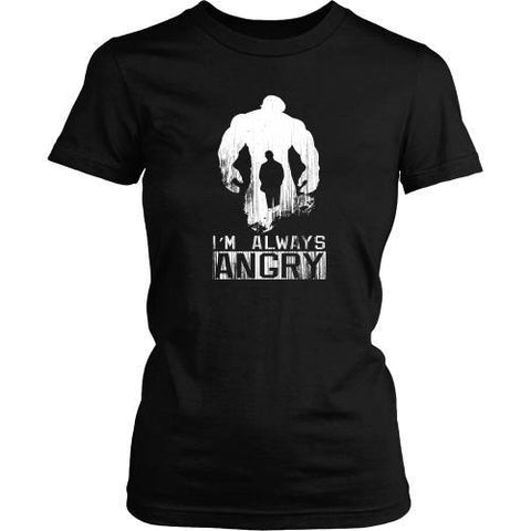 T-shirt - INCREDIBLE HULK - You Won't Like Me When I'm Angry - Front Design