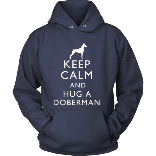 T-shirt - Keep Calm And Hug A Doberman